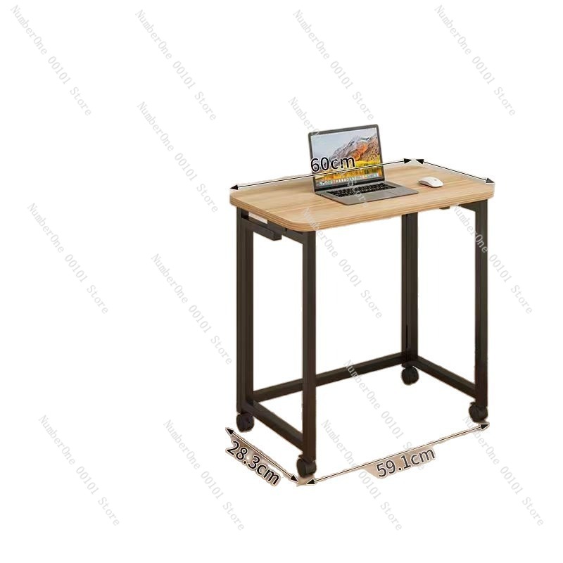 Workbench Portable Fold - โต๊ะพับ, โต๊ะพกพา, โต๊ะคอมพิวเตอร์สำหรับใช้ในบ้าน, โต๊ะข้างเตียงในห้องนอน, โต๊ะเรียนขนาดเล็กแบบเรียบง่าย, โต๊ะทำงานอเนกประสงค์
