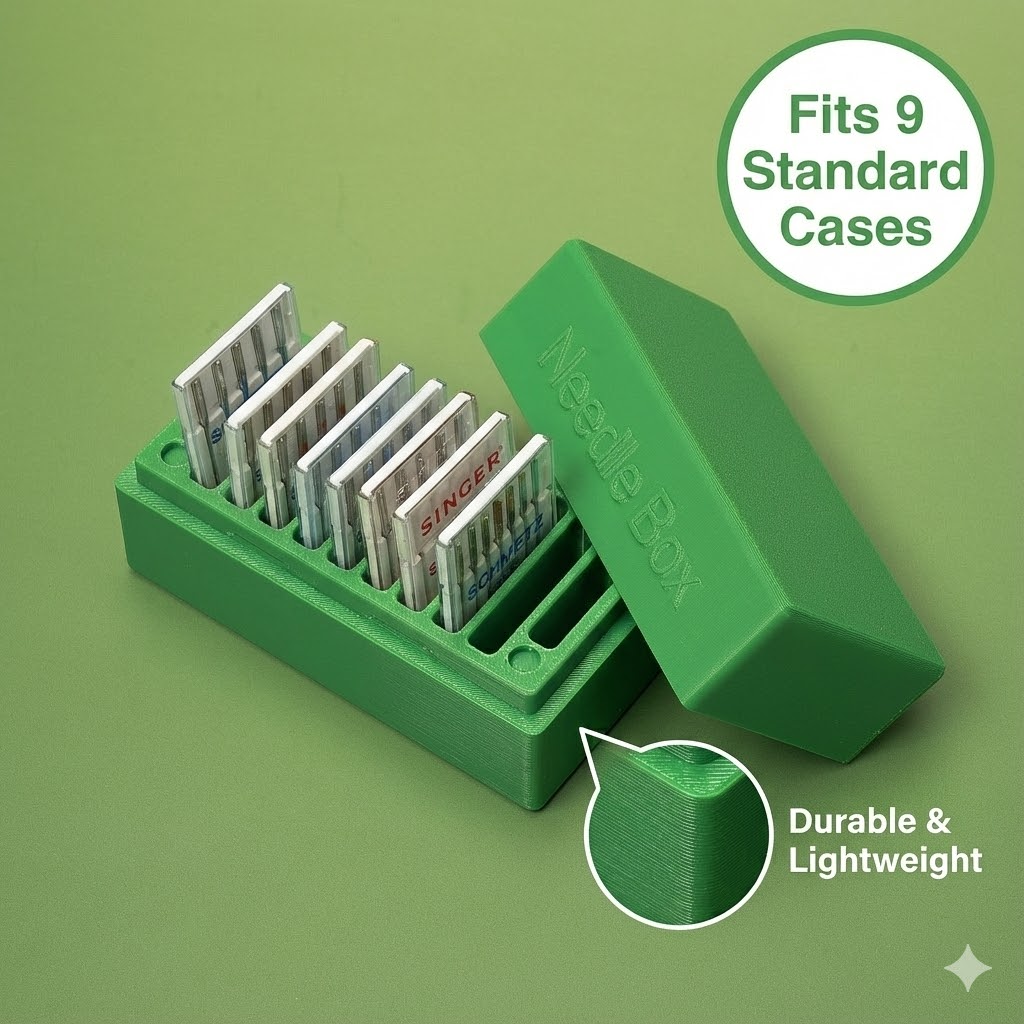 Mechanical Workshop Tools And Equipment - กล่องใส่เข็มจักรเย็บผ้า | กล่องเก็บของแบบพกพาพร้อมช่อง 9 ช่องสำหรับการประชุมของกลุ่มโฮมรีทรีท |