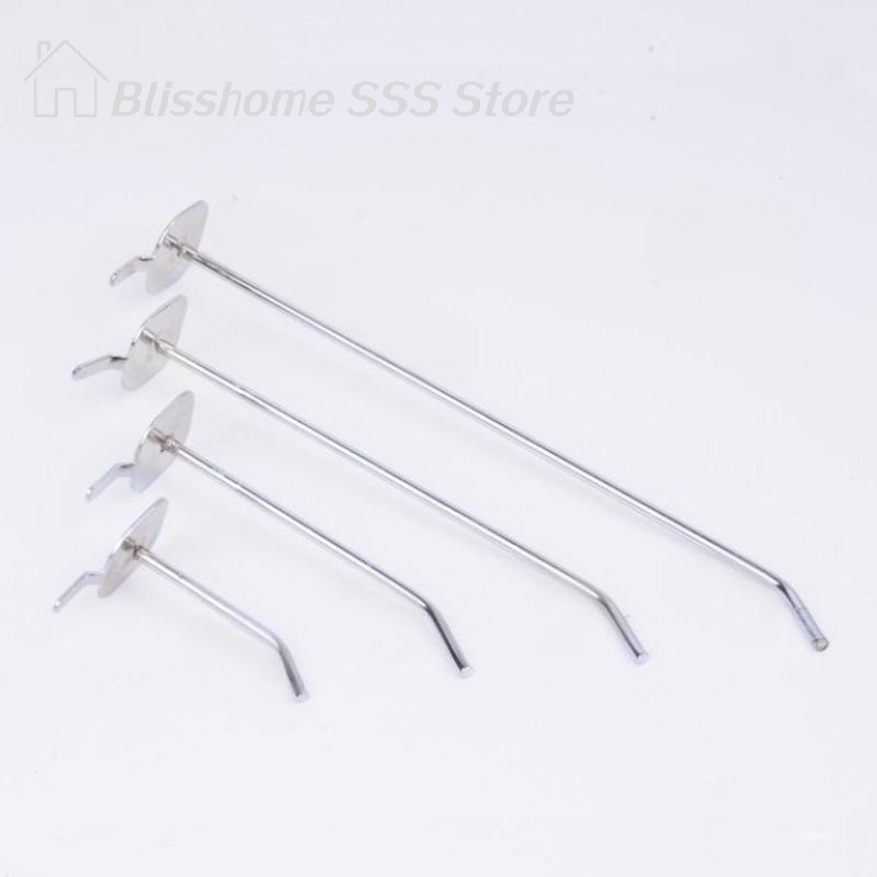 Workshop Tools.Hanging Board - ตะขอแขวนเพ็กบอร์ด 10 ชิ้น สำหรับจัดเก็บอุปกรณ์ในโรงรถ/อู่ซ่อม/ร้านค้า ขนาด 3.3