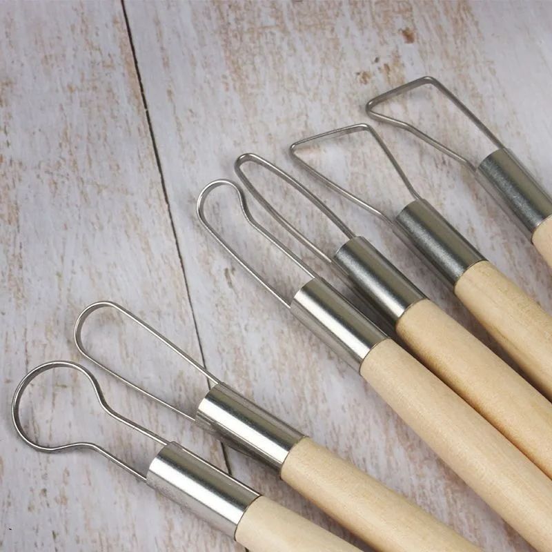 Workshop Tools For Carpentry - 6 ชิ้นเหล็ก Hoop แม่พิมพ์ Scraper สําหรับ