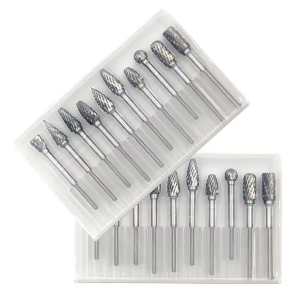 Chisel Set Wood - ชุดดอกสว่านคาร์ไบด์ 10 ชิ้น ขนาด 3 มม.