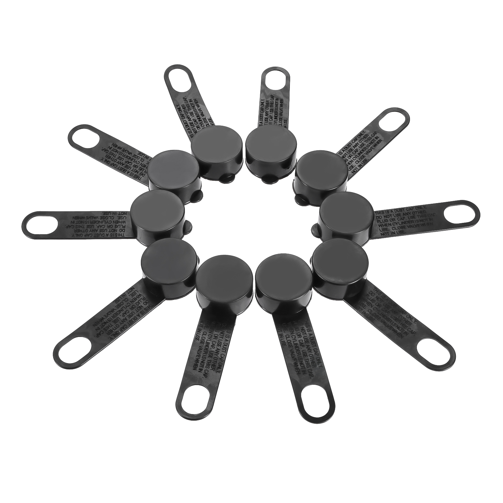 Tools Qcc - 10 ชิ้น QCC1 ฝาครอบฝุ่นฝาเกลียวอุปกรณ์เสริมทดแทนเหมาะสำหรับ QCC อะแดปเตอร์โพรเพนสำหรับถังโพรเพนซีลิเนอร์ง่ายต่อการถอดออก