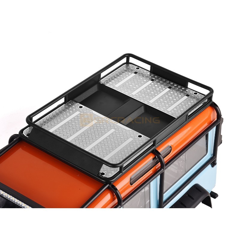 Screw Organizer Kit - แผ่นเหล็กกันลื่นแบบมีลายตารางสำหรับฐานติดตั้งขนาด 1/8 นิ้ว สำหรับอุปกรณ์เสริมชุดอัพเกรดแร็คหลังคา MJX Defender