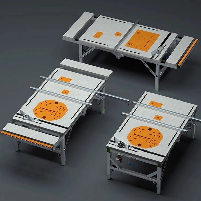 Workbench Portable Fold - โต๊ะทำงานไม้เอนกประสงค์แบบพับได้ โต๊ะเลื่อยไม้แบบยืดหดได้ ถอดประกอบได้ พร้อมเครื่องมือช่าง