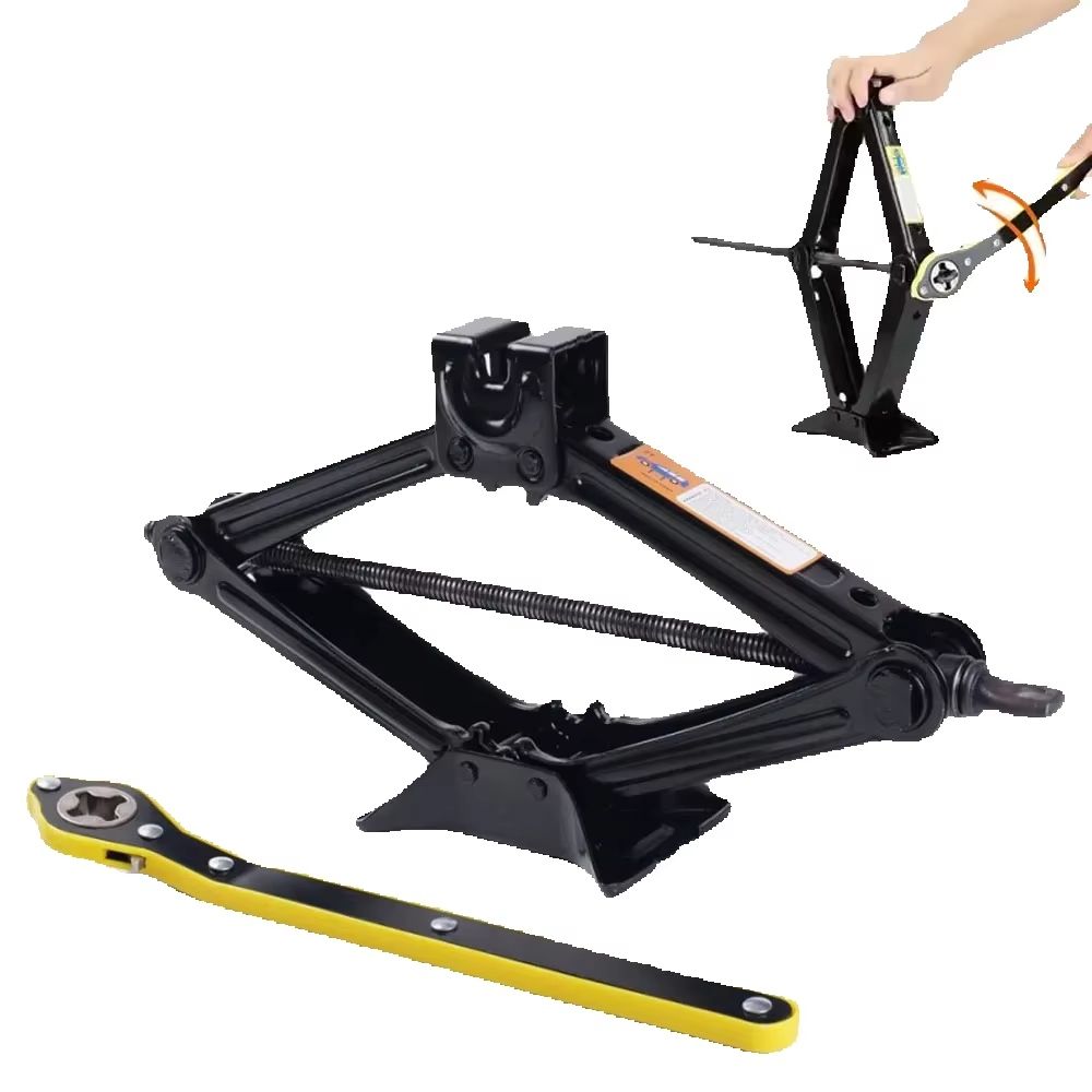 Workshop Cutting Tools - แม่แรงยกรถแบบกรรไกร 2 ตัน/3 ตัน แบบแมนนวล สำหรับซ่อมรถยนต์