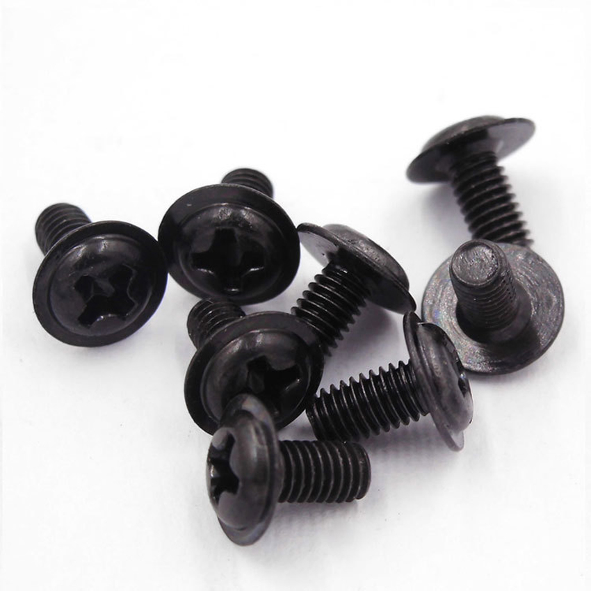 Screw Organizer Kit - 50/100ชิ้น M2 M2.5 M3 M5 M4แฉกหัวกระทะกับสกรูเครื่องซักผ้าสำหรับเมนบอร์ด