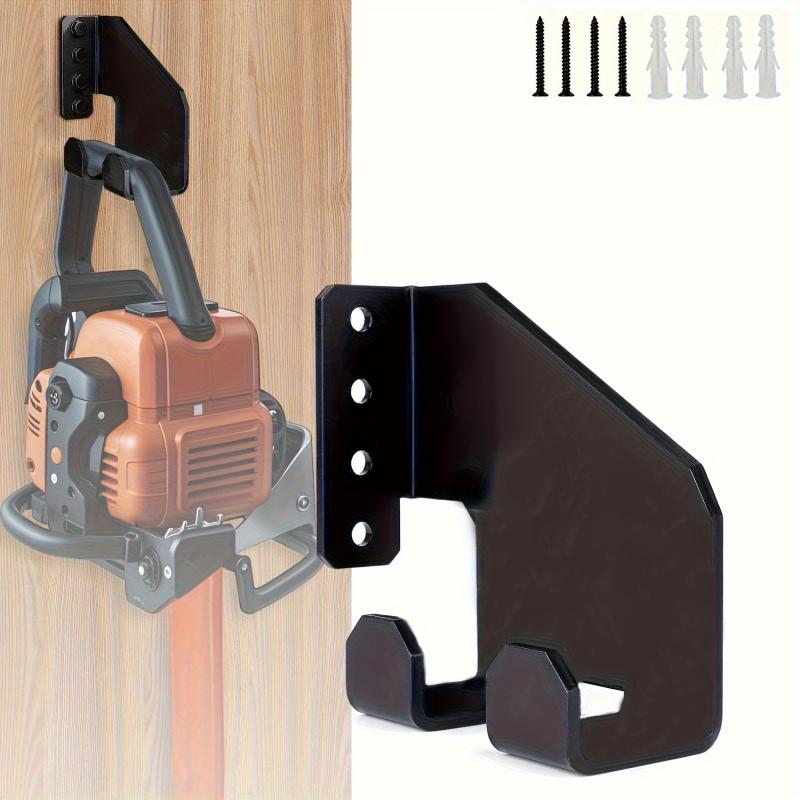 Screw Organizer Kit - ที่แขวนเลื่อยยนต์โลหะแข็งแรงทนทานสำหรับติดผนังโรงรถ ชั้นวางเก็บเลื่อยยนต์แบบหนัก พร้อมสกรูและพุกยึด