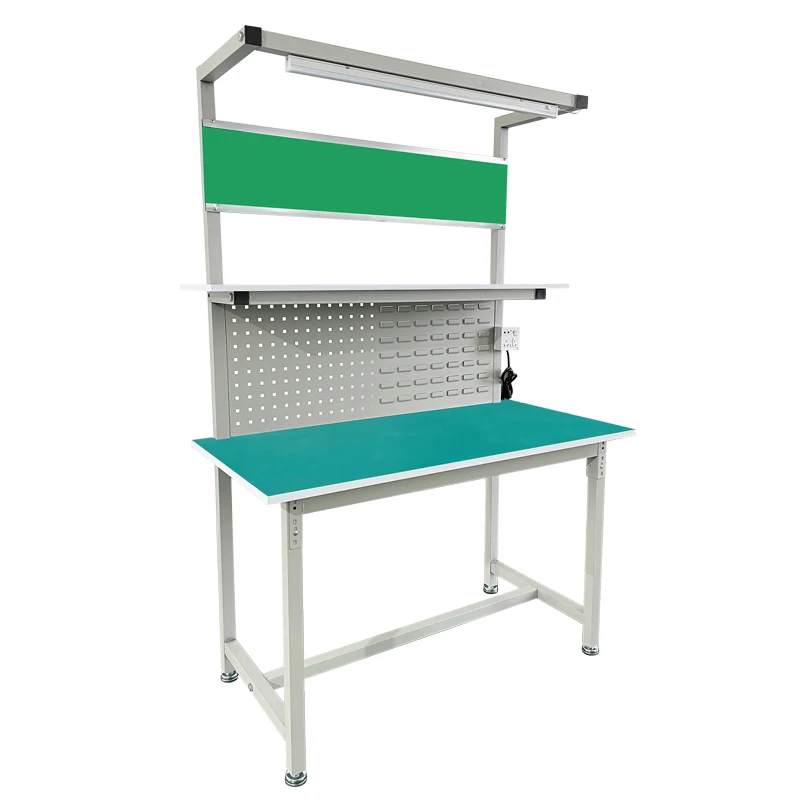 Workshop Tools.Hanging Board - โต๊ะทํางานป้องกันไฟฟ้าสถิตย์พร้อมเครื่องมือแขวนบอร์ดโรงงานการประชุมเชิงปฏิบัติการสายการประกอบม้านั่งการบํารุงรักษาลิ้นชัก