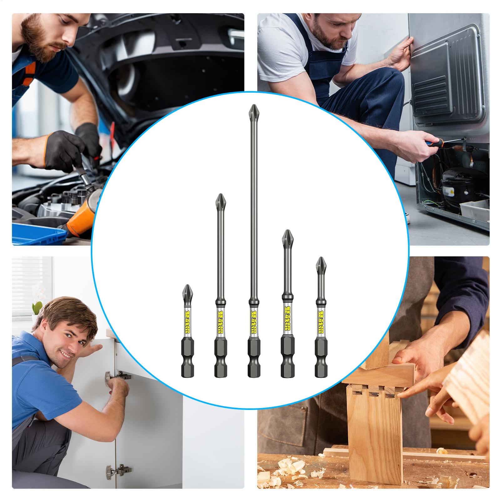 ชุดดอกไขควง 5 ชิ้น ชุดเครื่องม - Tools For Garage Workshop บทวิจารณ์และราคา