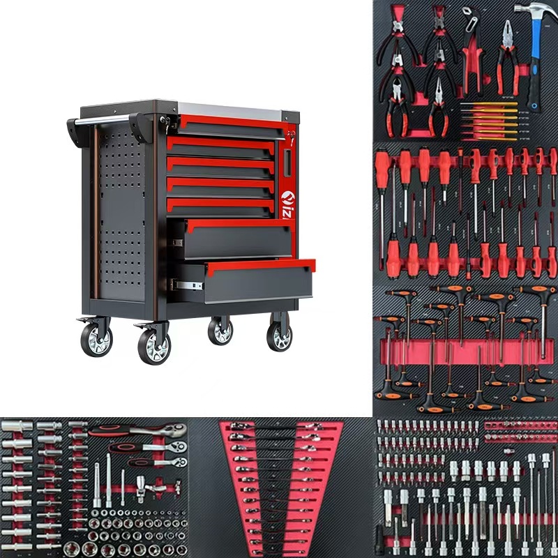 รถเข็นเครื่องมือโลหะสำหรับงานห - Tools For Garage Workshop บทวิจารณ์และราคา