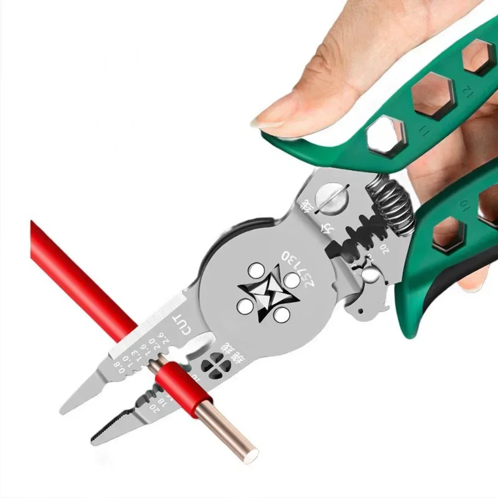 คีมย้ำสายไฟแบบหนัก พร้อมที่ปอก - Workshop Hand Tools And Equipment บทวิจารณ์และราคา