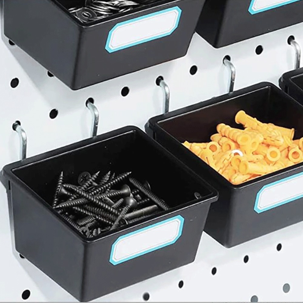 1/6 ชุด Pegboard ถังตะขอและป้า - Workshop Tools Box บทวิจารณ์และราคา