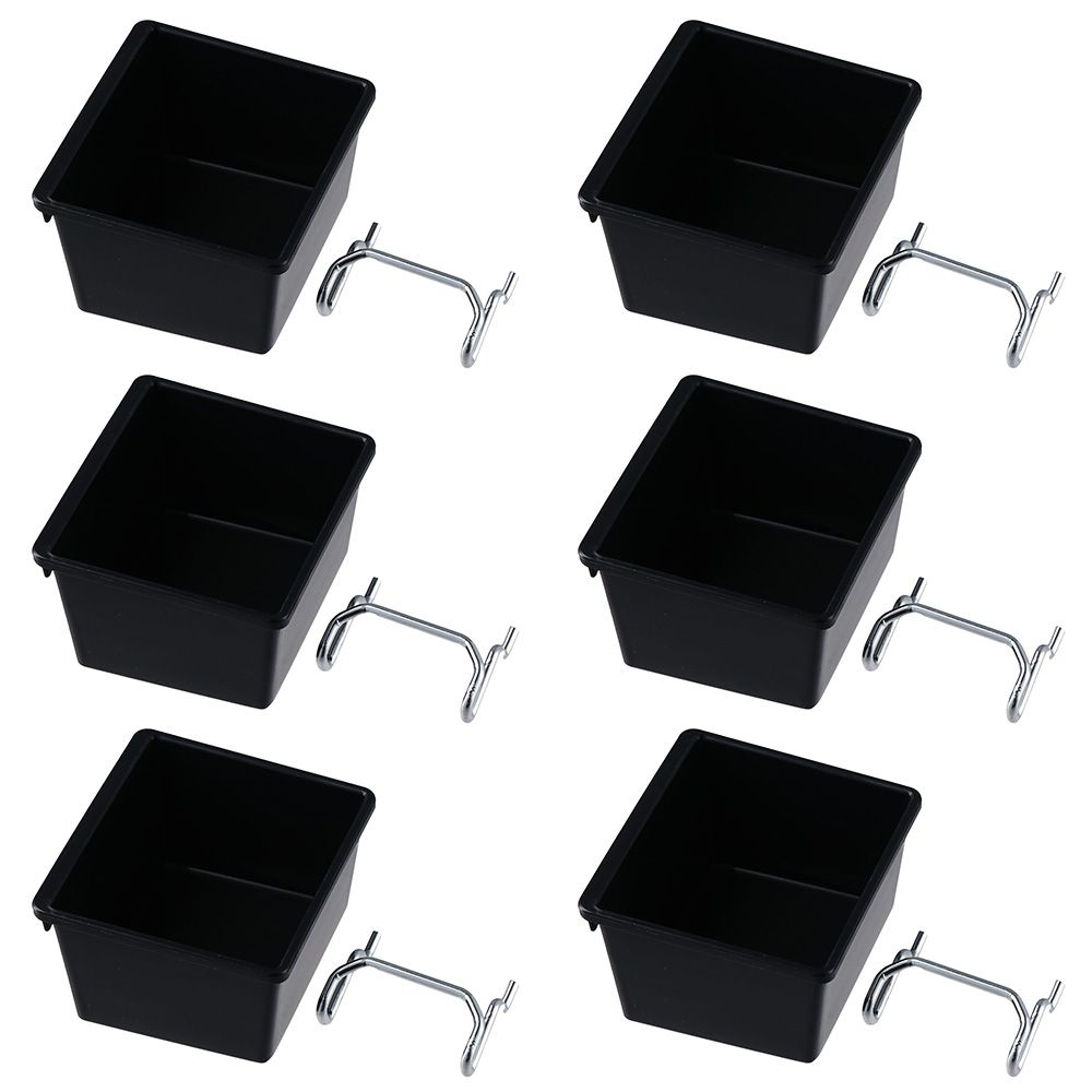 1/6 ชุด Pegboard ถังตะขอและป้า - Workshop Tools Box บทวิจารณ์และราคา