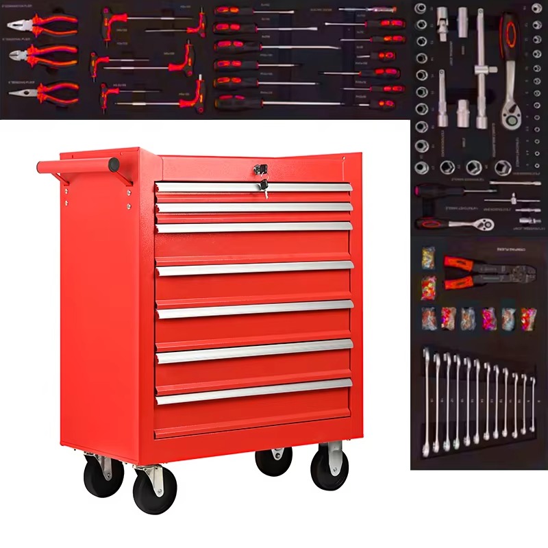 ผู้ผลิตจีน 7 ลิ้นชักตู้เครื่อง - Workshop Garage Tools Manufacturer บทวิจารณ์และราคา
