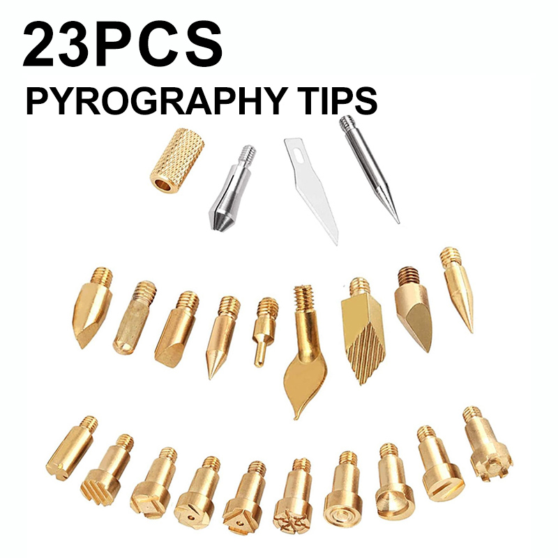23 ชิ้นเคล็ดลับ Pyrography, กา - Workshop Tools For Carpentry บทวิจารณ์และราคา