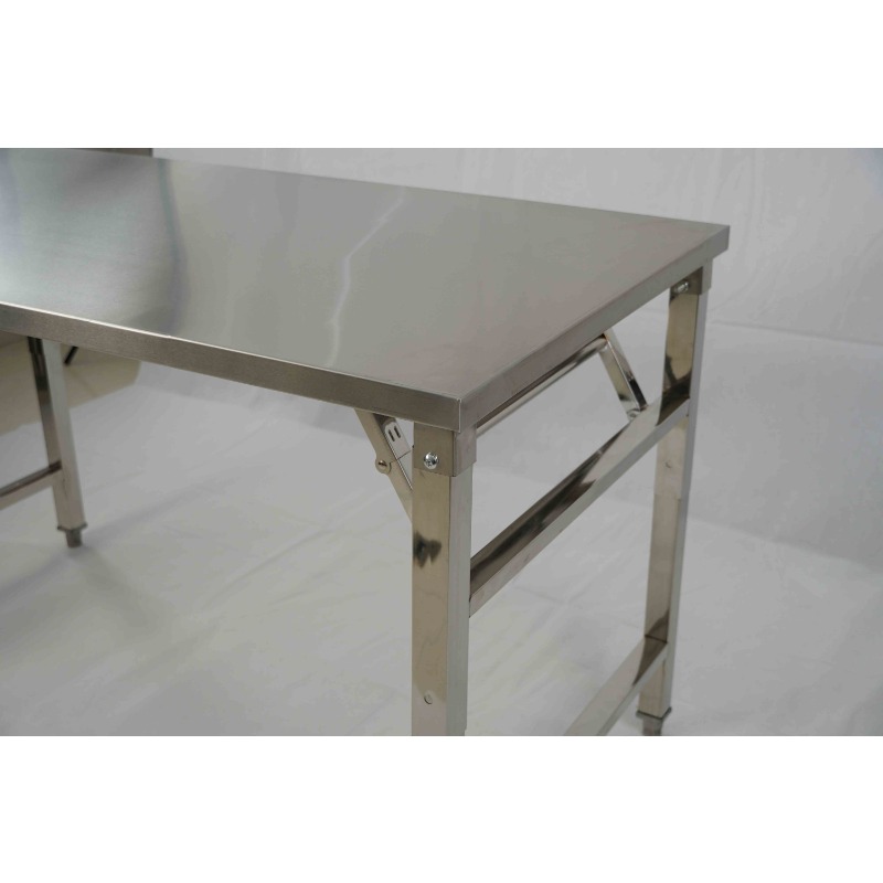 โต๊ะรับประทานอาหารสแตนเลสแบบพั - Workbench Portable Fold บทวิจารณ์และราคา
