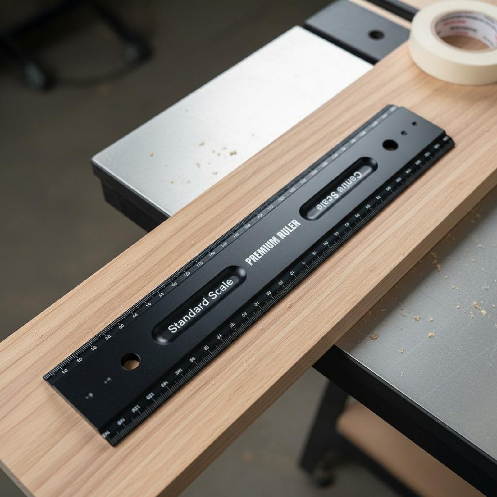 ไม้บรรทัดอลูมิเนียมอัลลอยด์แบบ - Workshop Layout Tools บทวิจารณ์และราคา