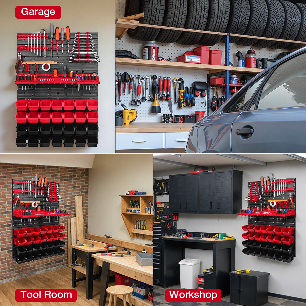 ชั้นวางเครื่องมือติดผนัง ที่เก - Workshop Tools Box บทวิจารณ์และราคา