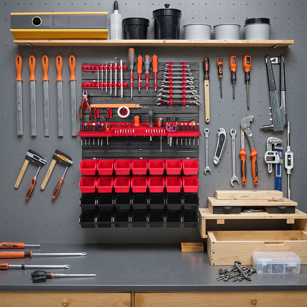 ชั้นวางเครื่องมือติดผนัง ที่เก - Workshop Tools Box บทวิจารณ์และราคา