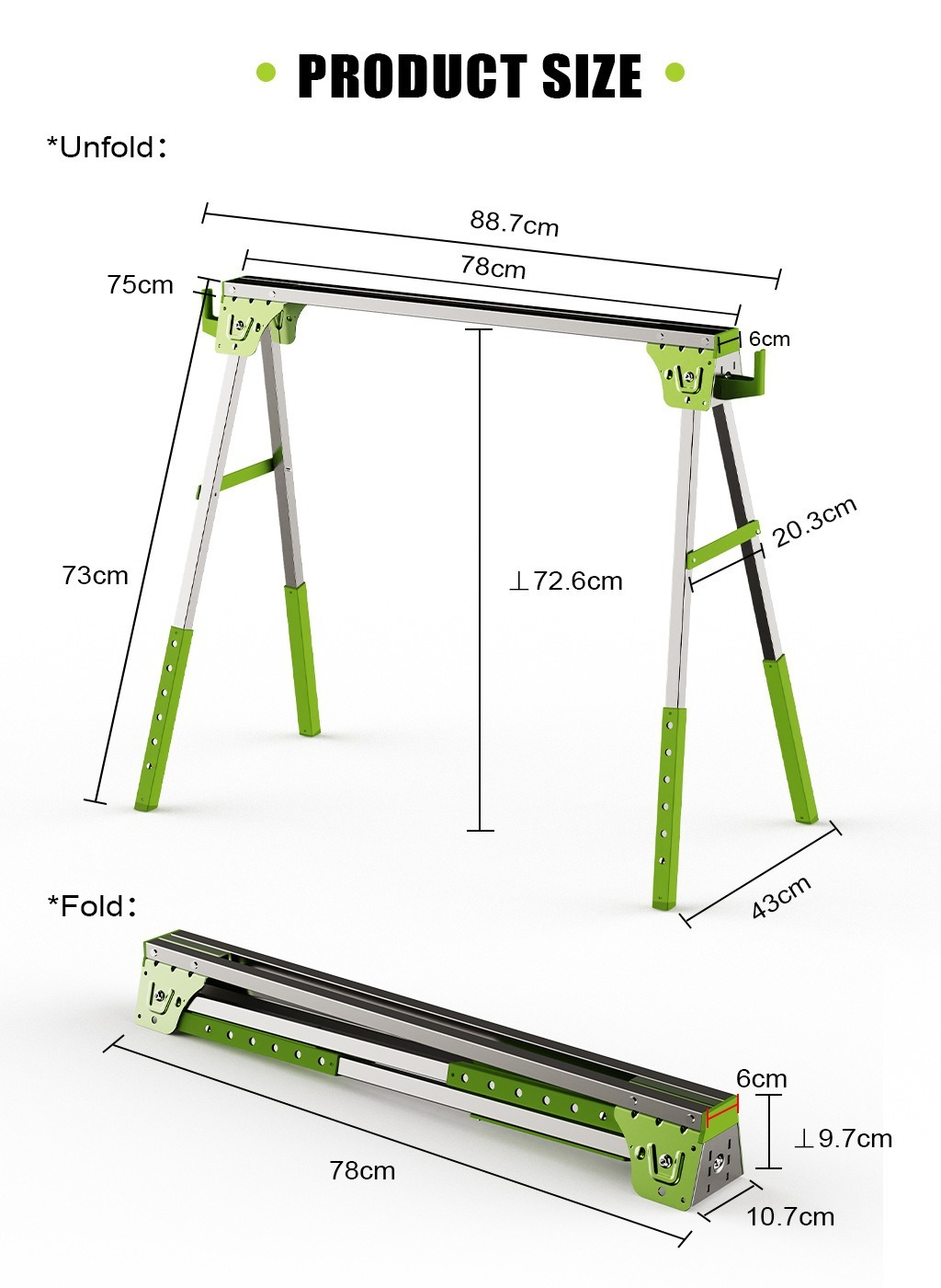 ขาตั้งเลื่อยโลหะ/แท่นเลื่อย, โ - Workbench Portable Fold บทวิจารณ์และราคา