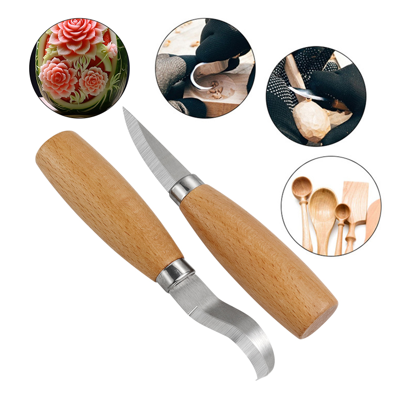 มีดแกะสลักเหล็กสแตนเลส ด้ามไม้ - Chisel Set Wood บทวิจารณ์และราคา