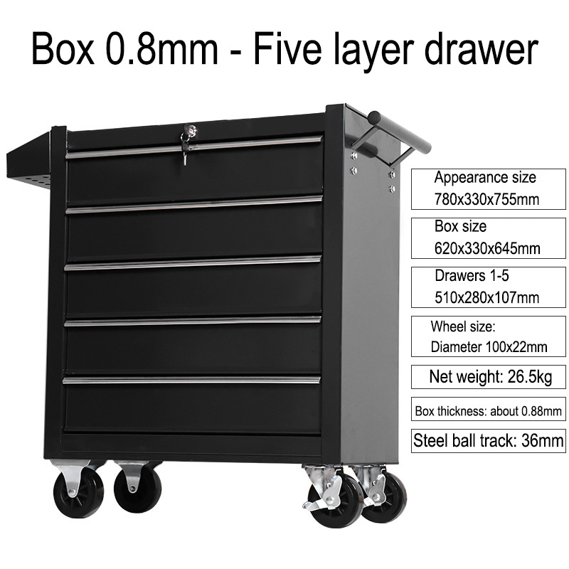 กล่องเครื่องมือแบบมีล้อเลื่อน  - Workshop Tools Box บทวิจารณ์และราคา