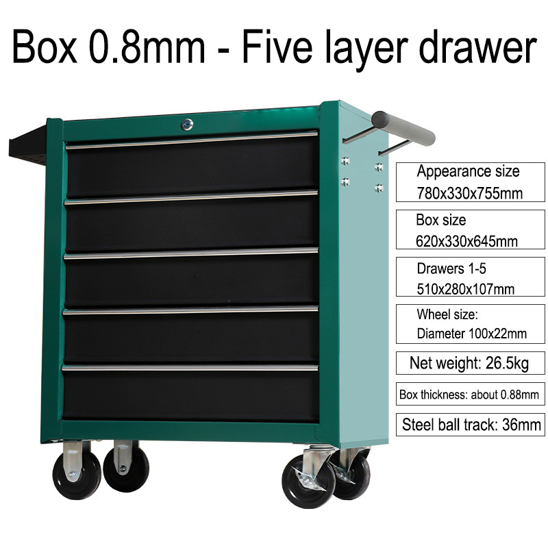 กล่องเครื่องมือแบบมีล้อเลื่อน  - Workshop Tools Box บทวิจารณ์และราคา