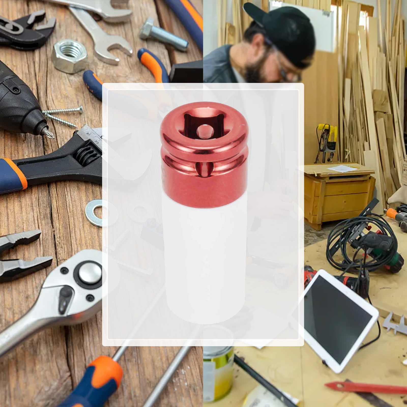 ประแจบล็อกโลหะ 1 ชิ้น ขนาด 17  - Workshop Hand Tools And Equipment บทวิจารณ์และราคา