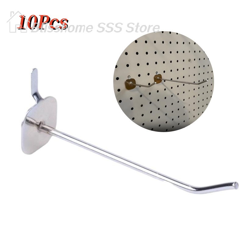 ตะขอแขวนเพ็กบอร์ด 10 ชิ้น สำหร - Workshop Tools.Hanging Board บทวิจารณ์และราคา