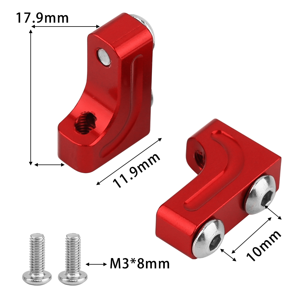 2 ชิ้นอลูมิเนียม Servo Mount B - Screw Organizer Kit บทวิจารณ์และราคา