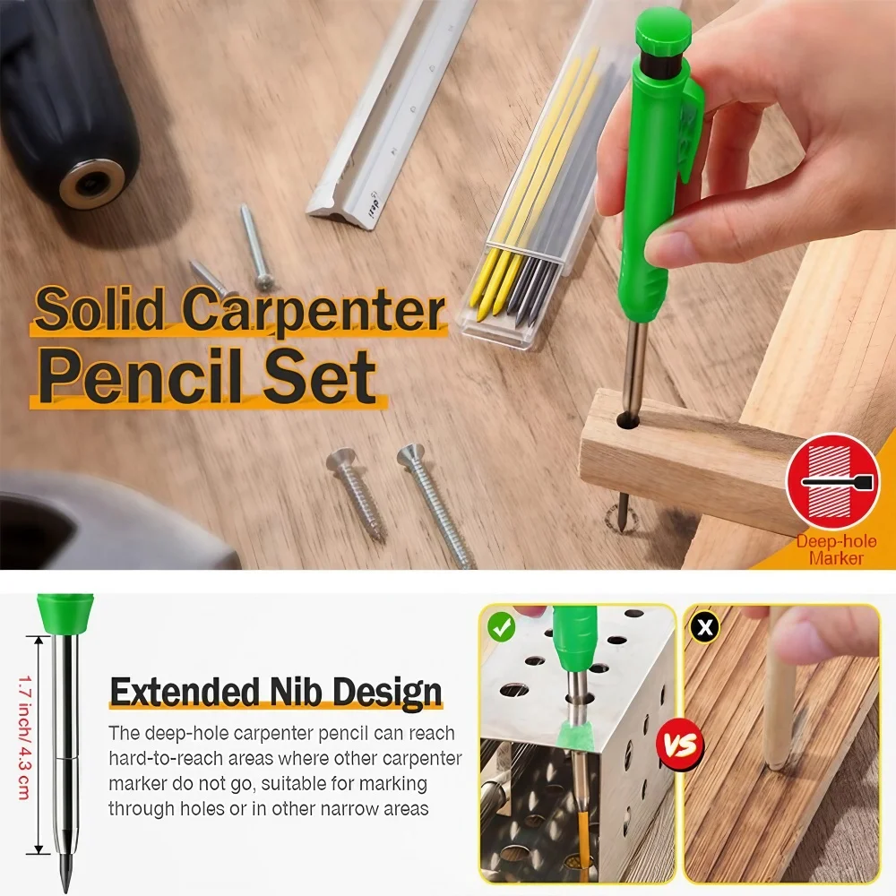ดินสอเขียนแบบโลหะปลายแหลมความแ - Workshop Tools Engineering บทวิจารณ์และราคา