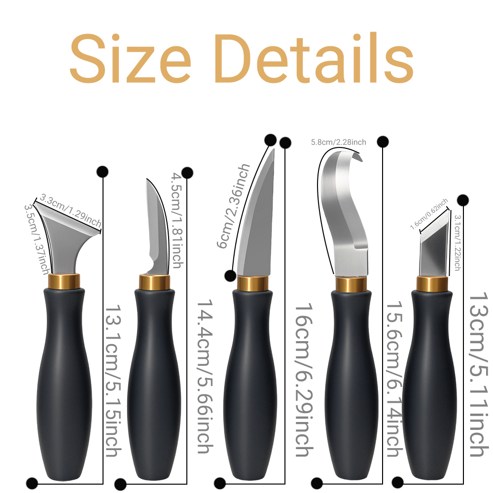 ชุดเครื่องมือแกะสลักไม้ 5 ชิ้น - Workshop Tools For Carpentry บทวิจารณ์และราคา