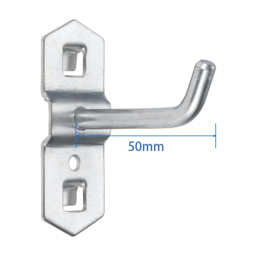 ตะขอแขวนเหล็กแบบเจาะรู 10 ชิ้น - Workshop Tools.Hanging Board บทวิจารณ์และราคา