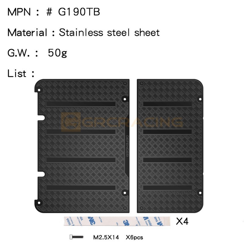 แผ่นเหล็กกันลื่นแบบมีลายตารางส - Screw Organizer Kit บทวิจารณ์และราคา