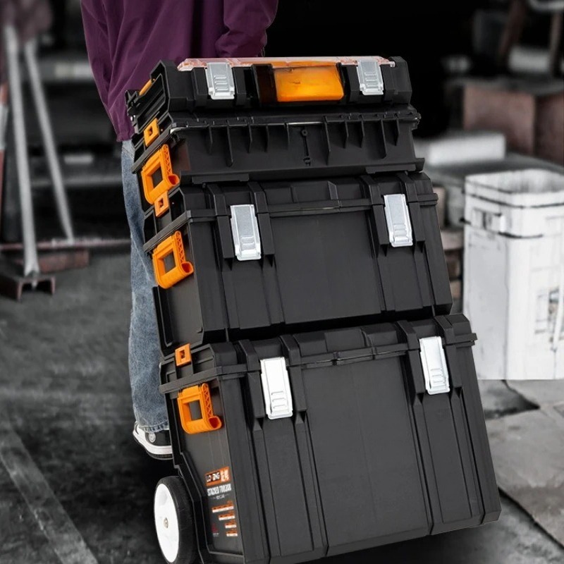 กล่องเครื่องมือแบบซ้อนได้ กล่อ - Workshop Garage Tools Manufacturer บทวิจารณ์และราคา