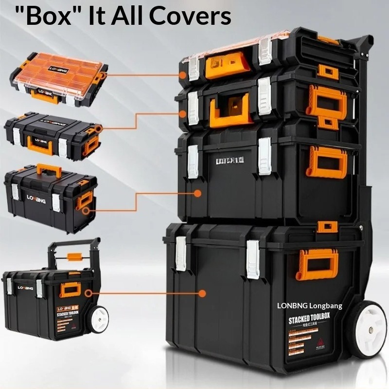 กล่องเครื่องมือแบบซ้อนได้ กล่อ - Workshop Garage Tools Manufacturer บทวิจารณ์และราคา