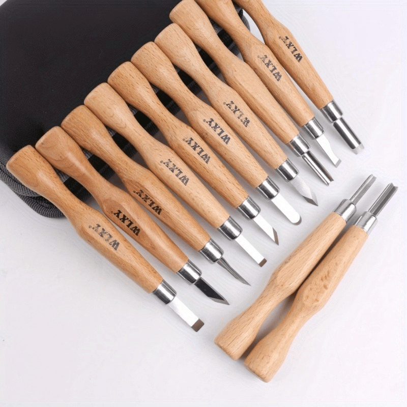 ชุดสิ่วและมีดแกะสลักไม้แบบมืออ - Chisel Set Wood บทวิจารณ์และราคา