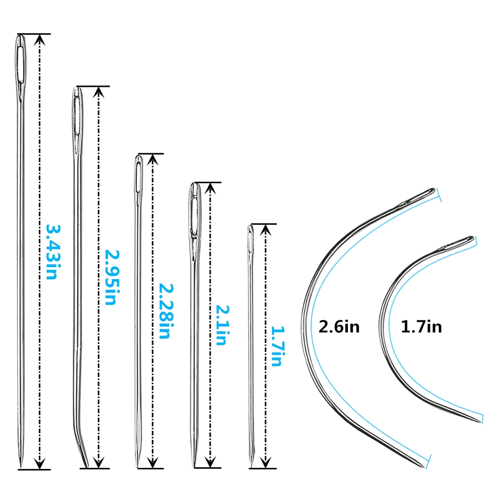7ชิ้น/แพ็คเข็ม jahit kulit สำห - Mechanical Workshop Tools And Equipment บทวิจารณ์และราคา