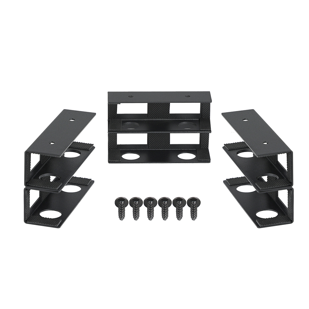 ที่วางแล็ปท็อปสองชั้นใต้โต๊ะพร - Screw Organizer Kit บทวิจารณ์และราคา