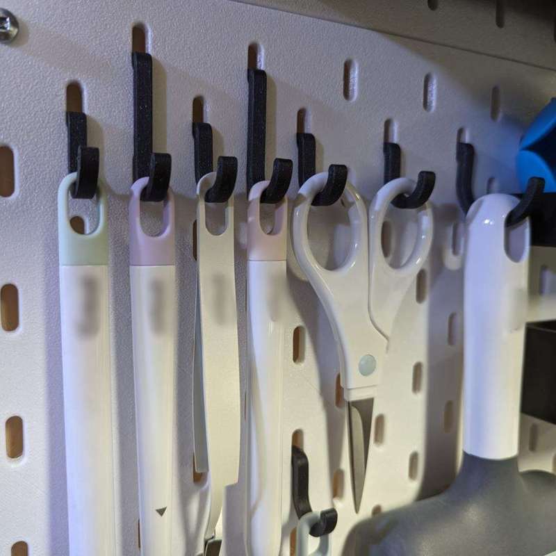 ตะขอแขวนอุปกรณ์งานช่างแบบติดผน - Workshop Tools.Hanging Board บทวิจารณ์และราคา