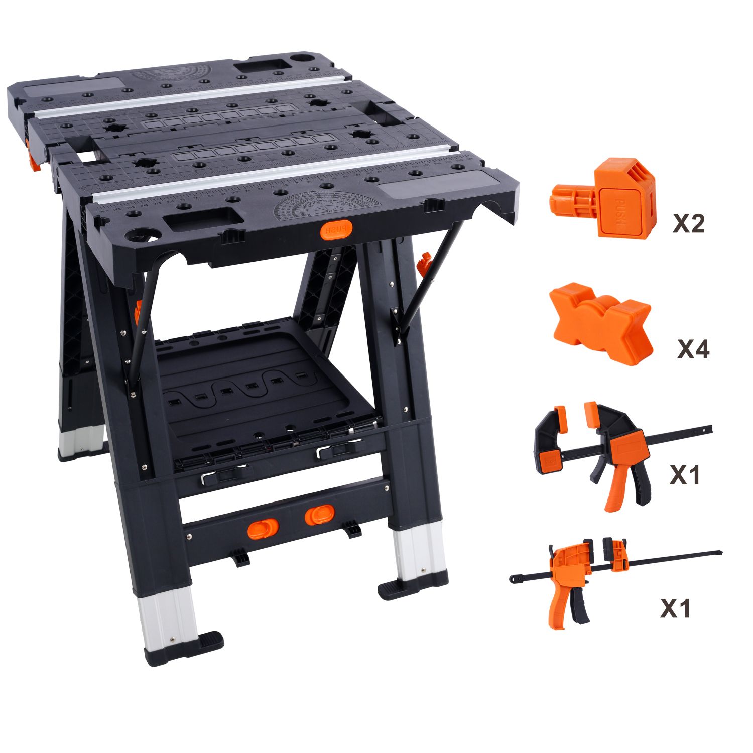 โต๊ะทำงานพับได้ 2-in-1 แบบพกพา - Workbench Portable Fold บทวิจารณ์และราคา