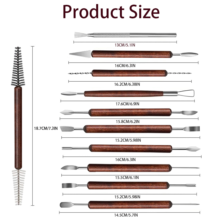 25/40 ชิ้นเครื่องปั้นดินเผาและ - Chisel Set Wood บทวิจารณ์และราคา